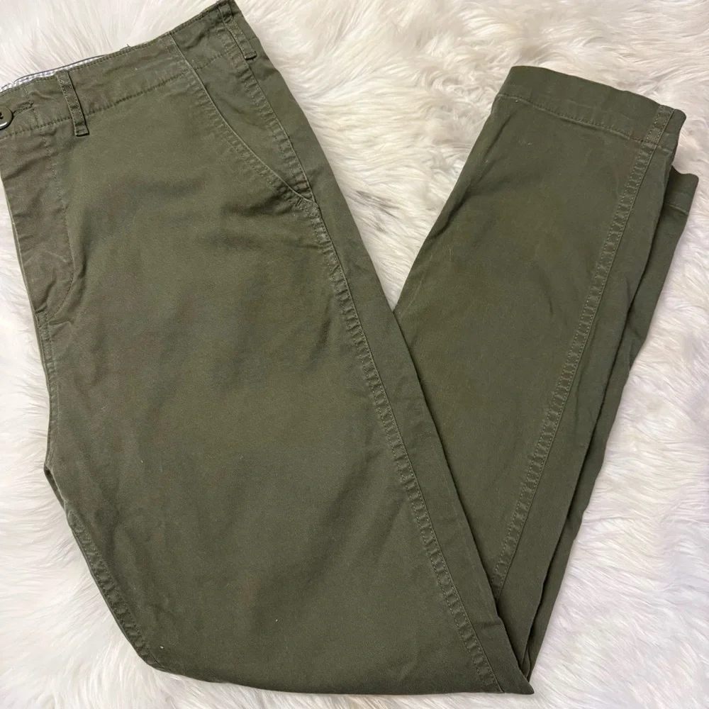 BEAMS Men’s Olive Green Chino Pants Size Large